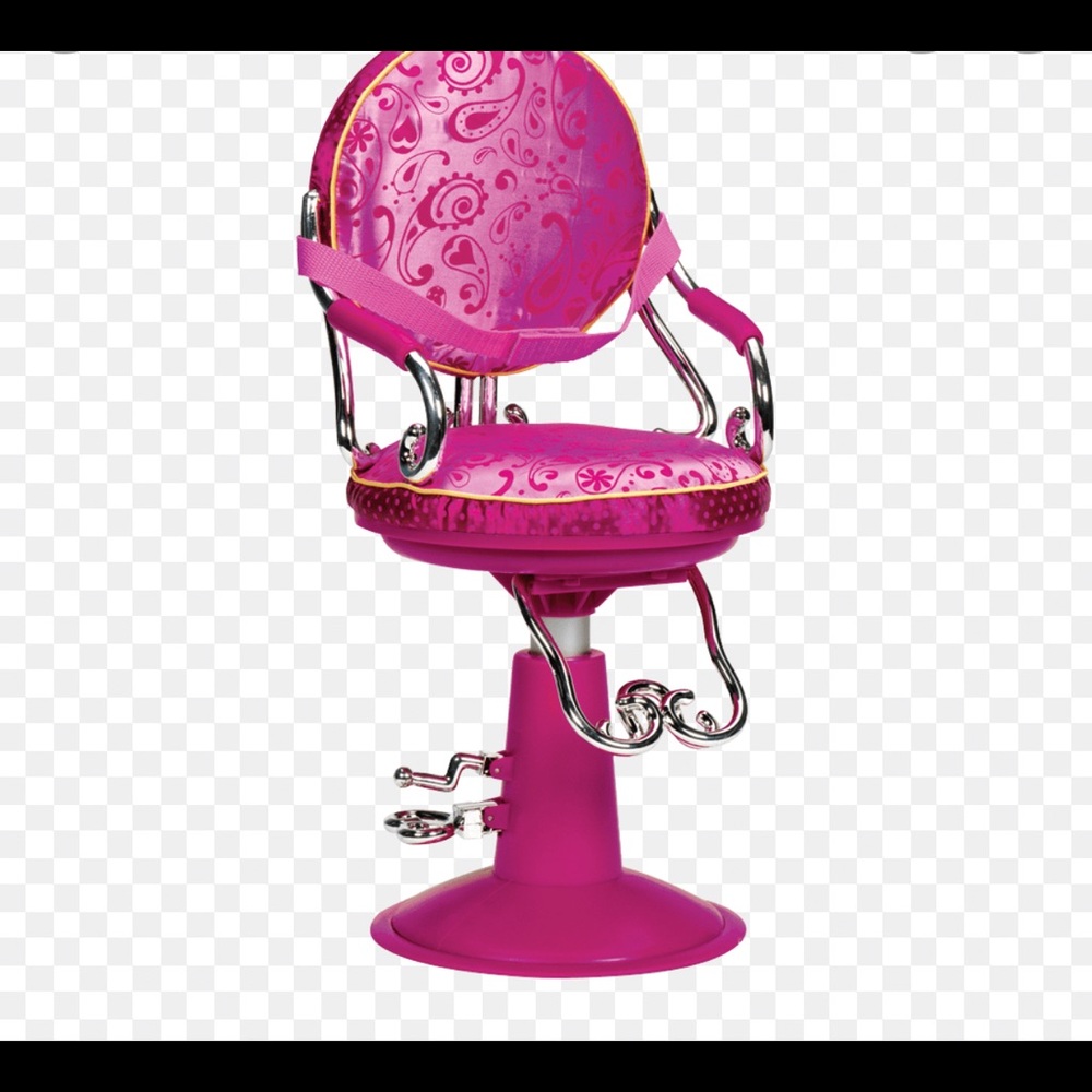 Our Generation Doll Salon Chair. Great for American Girl Dolls, too!